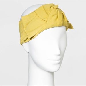 Soft knotted Headwrap - Universal Thread Lime Green